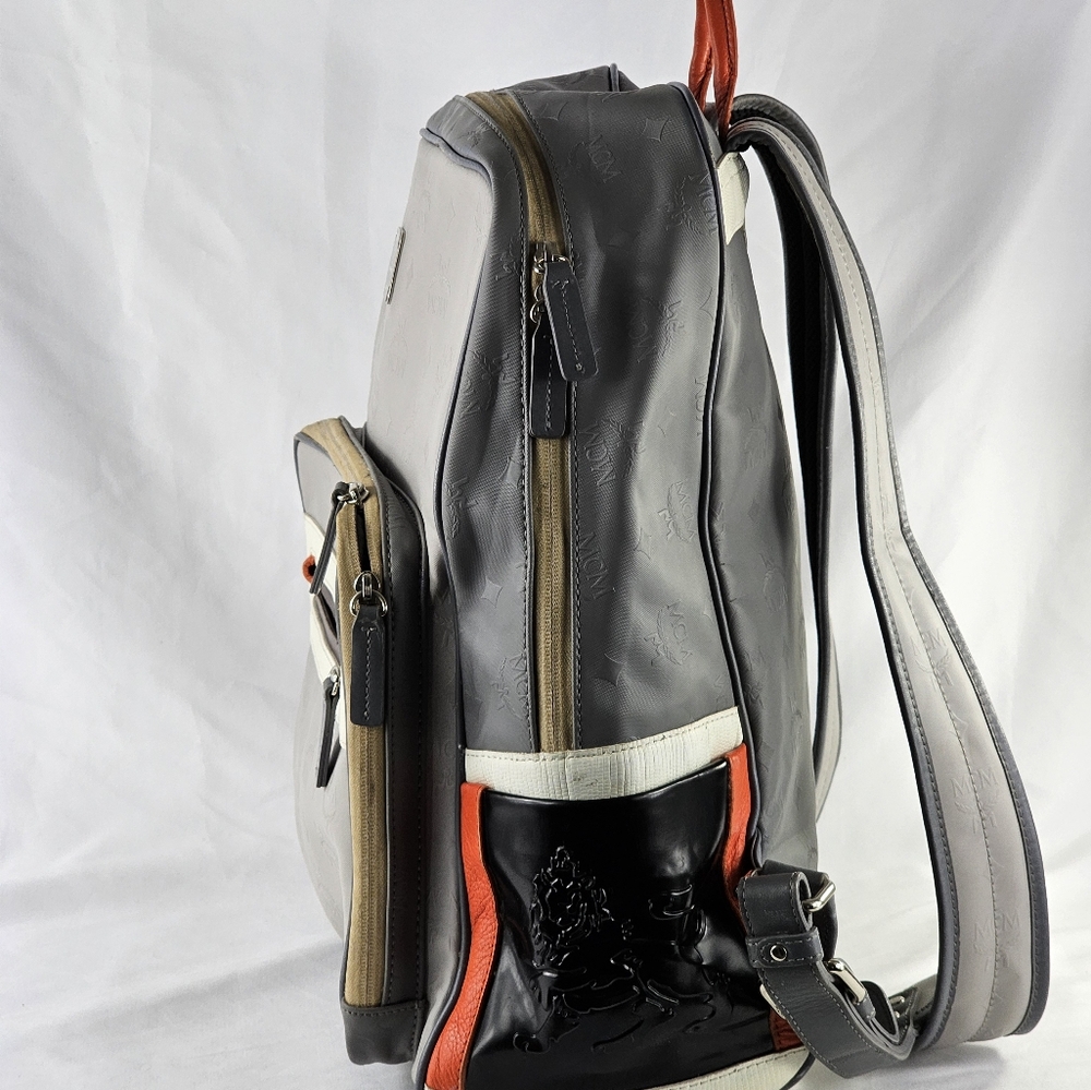 Mcm Metallic Backpack - image 6